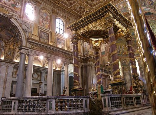 St. Mary Major basilica Rome pilgrimage