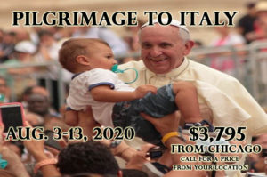 Pilgrimage tour to Rome Vatican Assisi Pope
