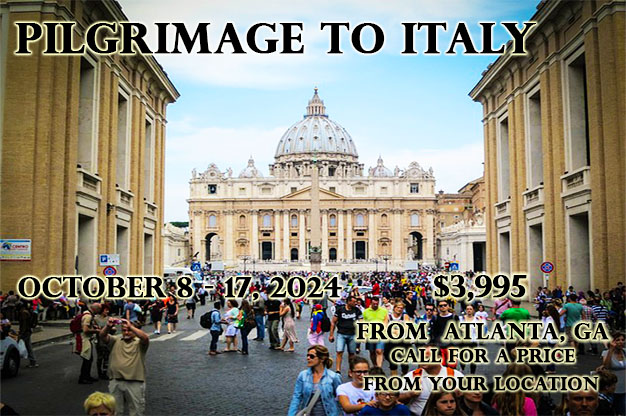 Tour to Rome, Vatican, Assisi, Papal audience