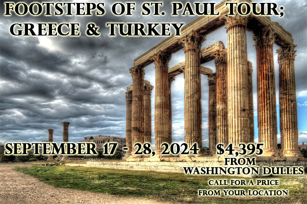 pilgrimage to Greece, Turkey St. Paul