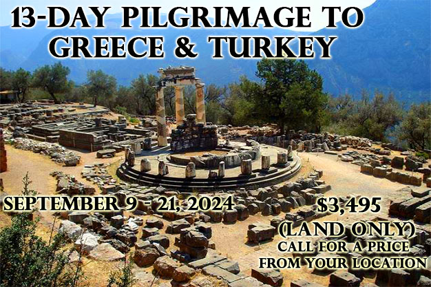 Catholic Tour to Greece, Turkey