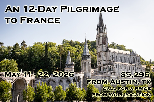 Join a Catholic Pilgrimage to France with Fr. Chris Downey.